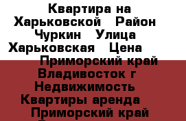 Квартира на Харьковской › Район ­ Чуркин › Улица ­ Харьковская › Цена ­ 50 000 - Приморский край, Владивосток г. Недвижимость » Квартиры аренда   . Приморский край,Владивосток г.